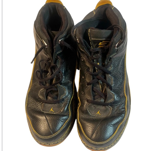 Air Jordan 61XTY Chris Paul - Papa Chilly 2007-2008 US Size 11 Black/Yellow OG - Picture 10 of 13